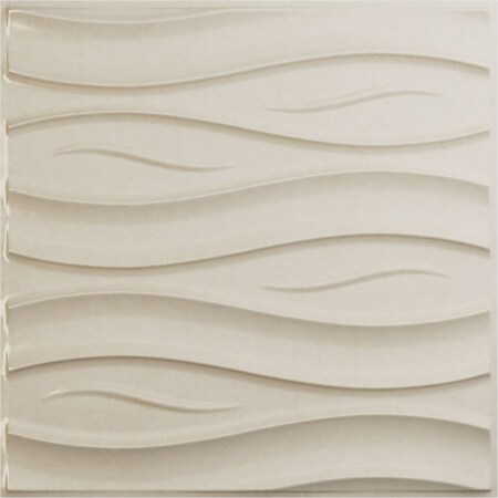 Ekena Millwork 19 5/8in. W x 19 5/8in. H Swell EnduraWall Decorative 3D Wall Panel Covers 2.67 Sq. Ft. WP20X20SSEPE